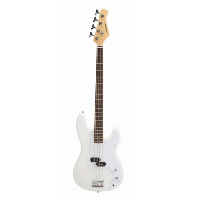 Archer SB10 P-Style White Electric Bass - White   553408331